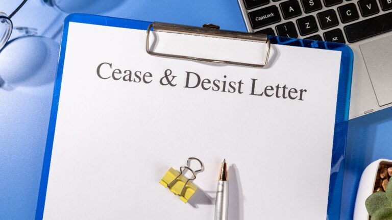 Cease and Desist Letter