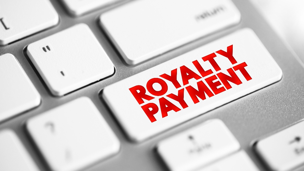 Royalty Payment button